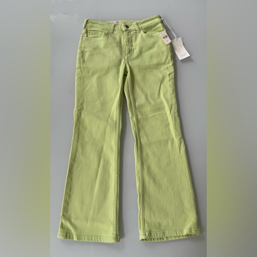 NWT Pilcro Anthropologie Green Flare Jeans | Size 27